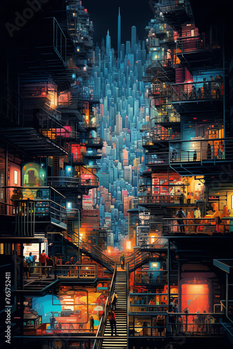Captivating Pixelated Perspectives: Expressing Stories Digitally
