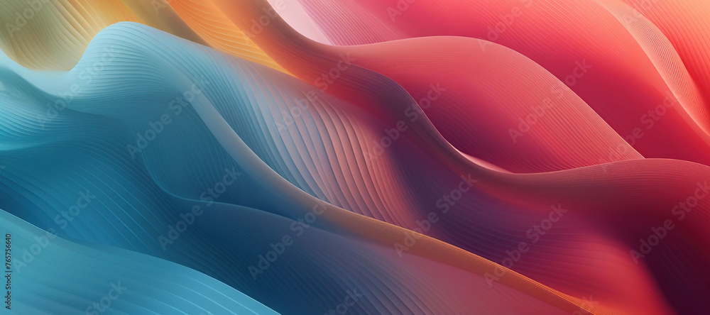 colorful wave pattern, gradation 161 colorful wave pattern, gradation 161