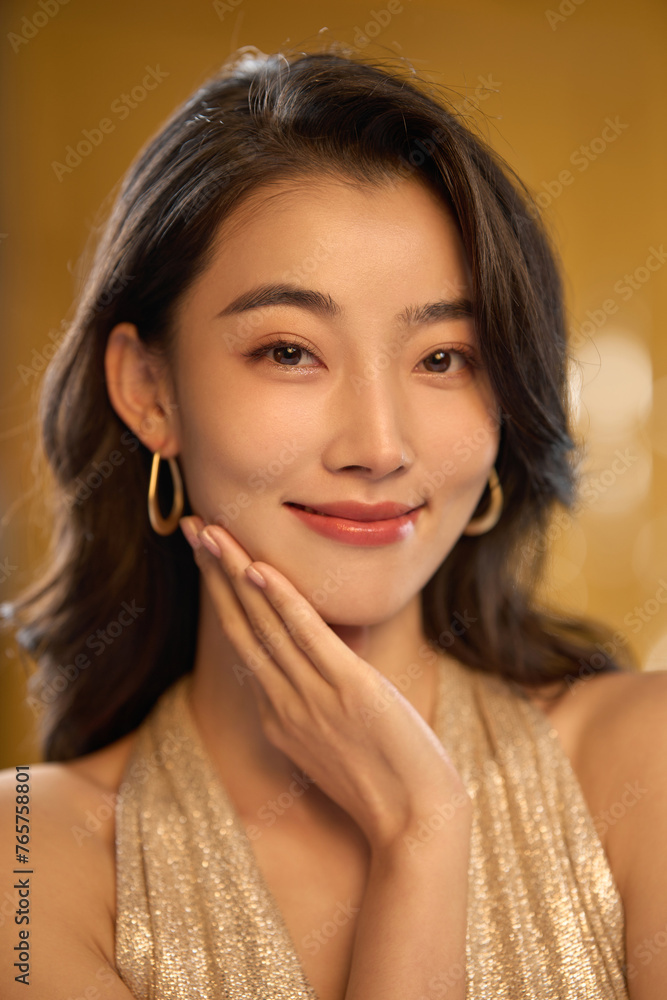Portrait of Young Beauty Makeup and Beauty Portrait of Young Beauty Makeup and Beauty