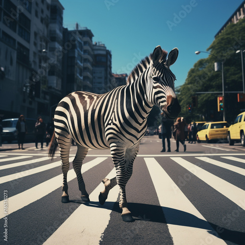 photo of zebra crossing a xebra crossing