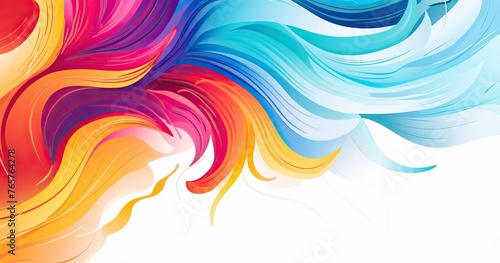 Abstract beautifull background vector, white background