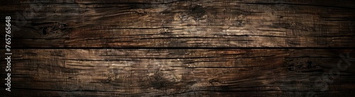 Rugged Dark Brown Wooden Texture