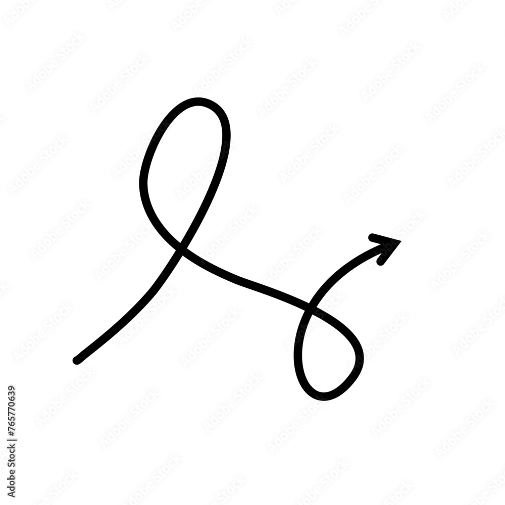 Hand Drawn Arrow Decorative Design