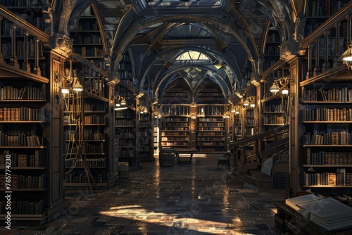 Ancient Library Mystique