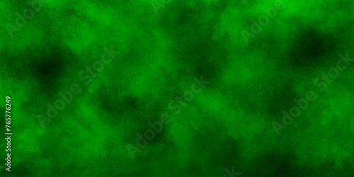 abstract Old grunge textures with scratches and cracks. Abstract smoke wallpaper background for desktop, green and black abstract background,