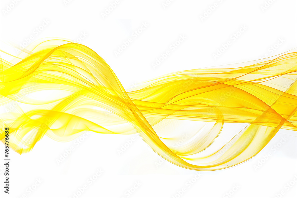 Yellow Neon Motion isolated on white background. Yellow light trail wave effect. Yellow glowing line effect Yellow Neon Motion isolated on white background. Yellow light trail wave effect. Yellow glowing line effect