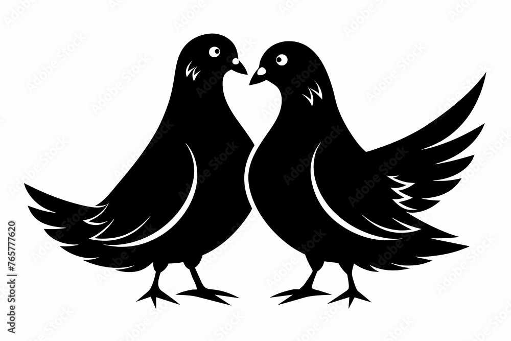give-the-black-silhouette-couple-vector-of-the-pigeon.