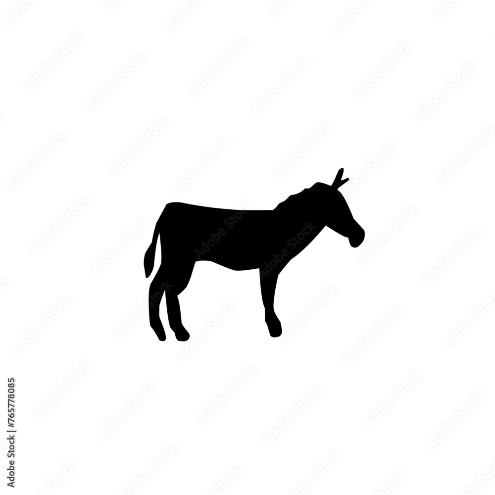 Donkey silhouette