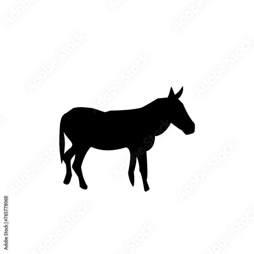 Donkey silhouette © Satria's