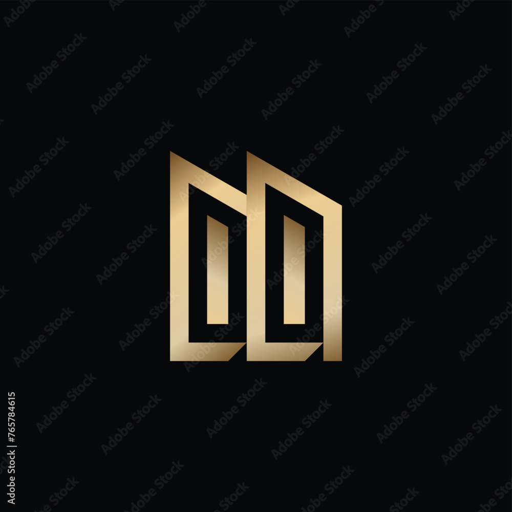 Letter QQ or AQ Logo Letter QQ or AQ Logo