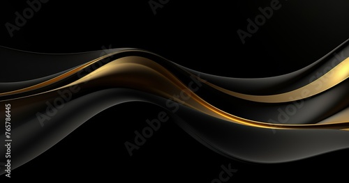 Abstract beautifull color background with wavy lines for luxury design, wallpaper or presentation cover. Vector illustration. 
