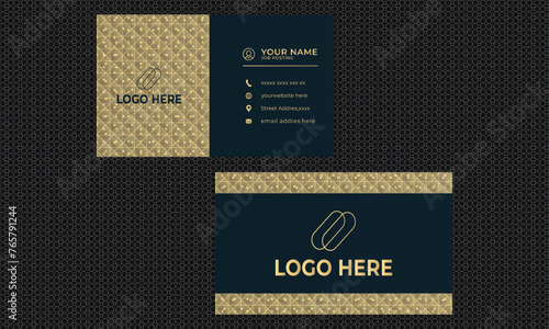 Business card for company branding corporate personal official introduction bulletin logotype modern print premium visiting name elegance as well as identity element symbol communication card business