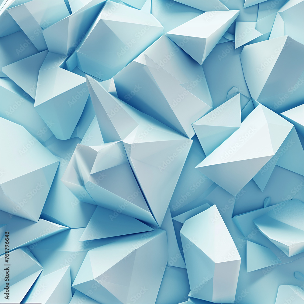 Abstract blue geometric background.Minimal concept. Abstract blue geometric background.Minimal concept.