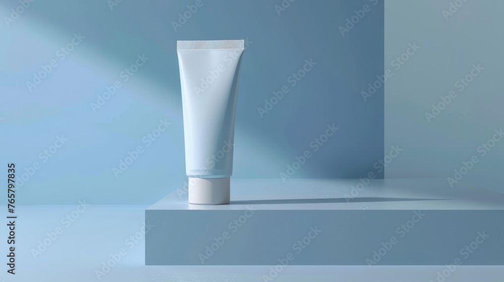 Mockup product package tube container design Mockup product package tube container design