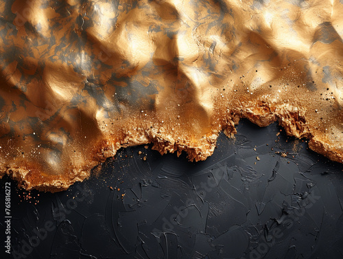 black and gold background