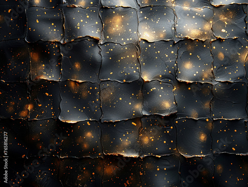 black and gold background