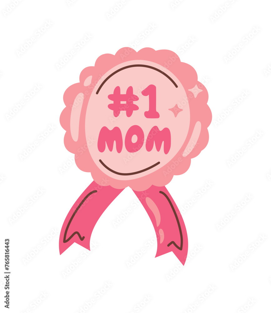 Fototapeta premium mothers day medal