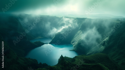 Celestial Azorean Lakes photo