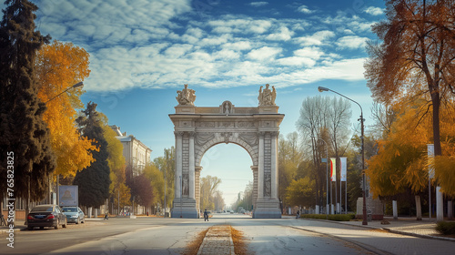 Chisinaus Triumph Arch photo