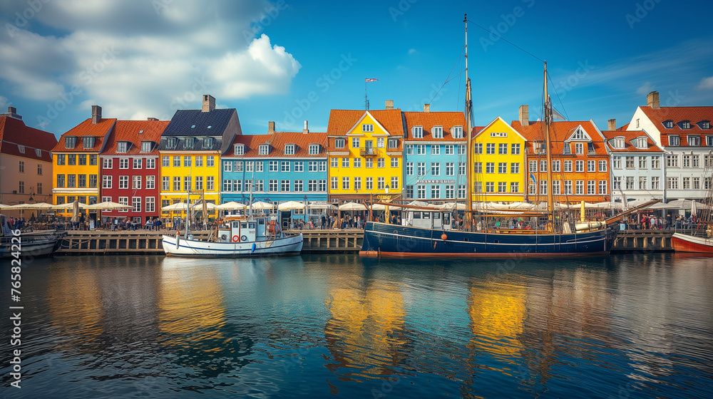 Copenhagens Colorful Harbors