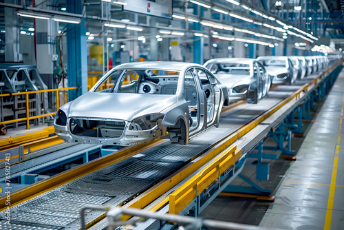 Car body production line