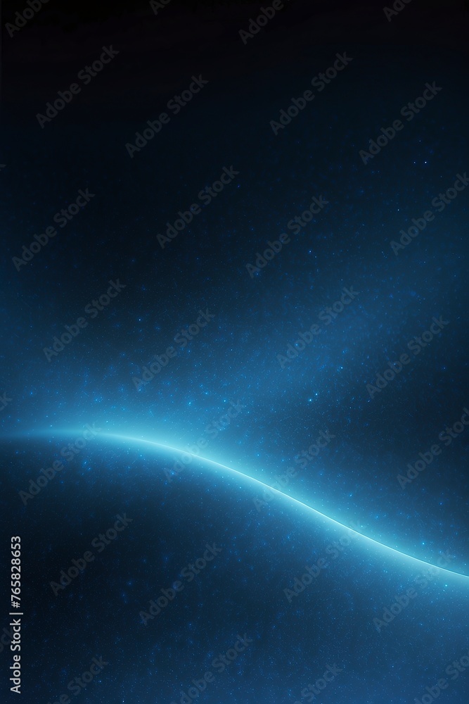 Obraz premium Blue gradient background grainy glowing