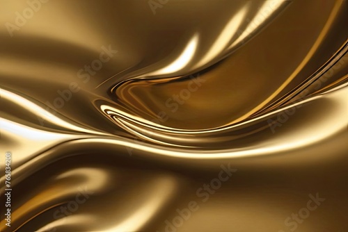 abstract liquid gold background © Izzul