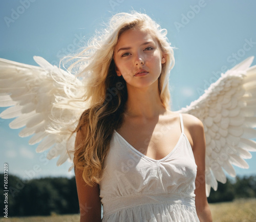 young adult woman, caucasia...