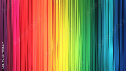 a smooth transition of colours in rainbow 