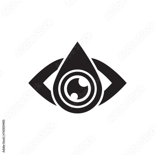 eye drops icon vector illustration design template