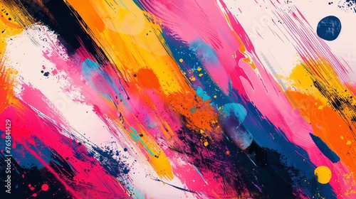 Graphic resources: A collection of vibrant abstract paintings