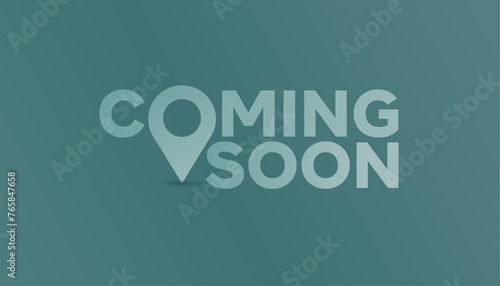 Coming soon banner design vector. launching soon Illustration