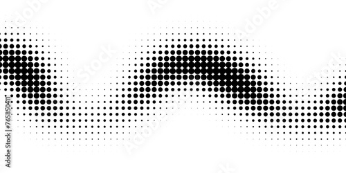 abstract Halftone faded gradient texture. Grunge halftone background. Monochrome gradient background. Vector illustration