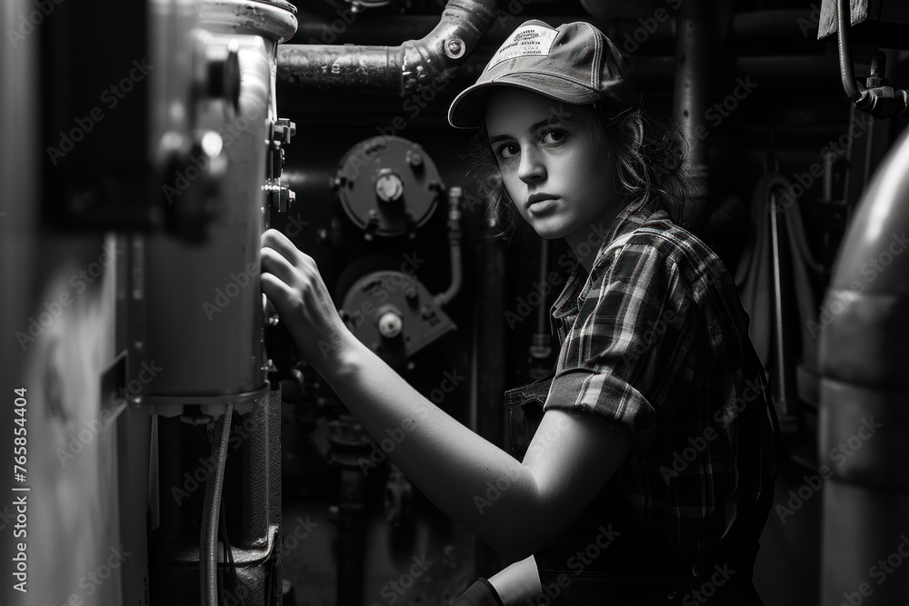 Celebrating labor day: powerful black and white image capturing the versatility of woman at work, showcasing their strength, dedication, and contributions across diverse professions and industries Celebrating labor day: powerful black and white image capturing the versatility of woman at work, showcasing their strength, dedication, and contributions across diverse professions and industries