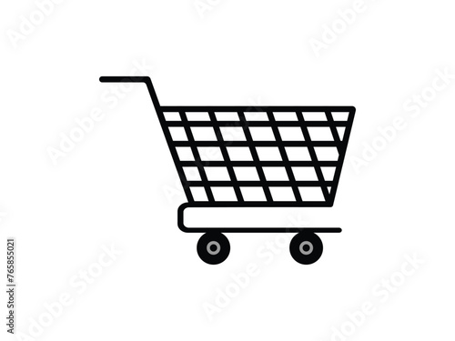 shopping cart vector 