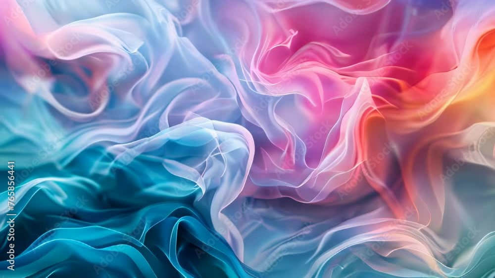 abstract background with smooth wavy lines in blue and pink colors abstract background with smooth wavy lines in blue and pink colors