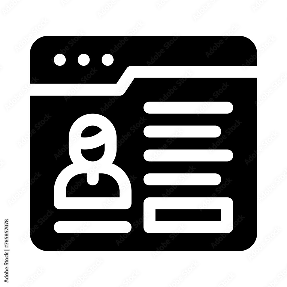 website glyph icon website glyph icon