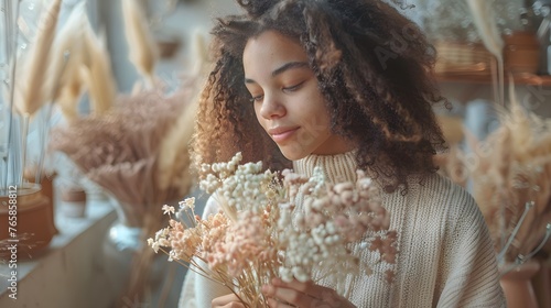 Decorative Botany: Bohemian Arrangement of Pressed Flowers