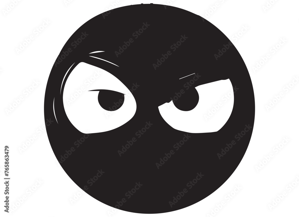 black silhouette funny face gesture emoji vector black silhouette funny face gesture emoji vector