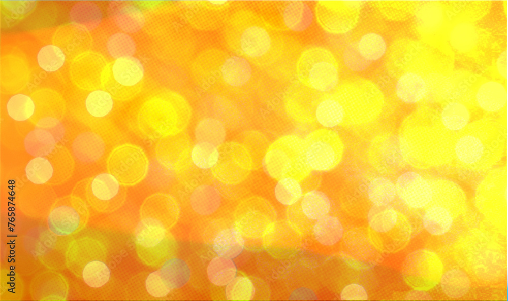 Yellow bokeh background banner, for Party, greetings, poster, ad, events, and various design works Yellow bokeh background banner, for Party, greetings, poster, ad, events, and various design works