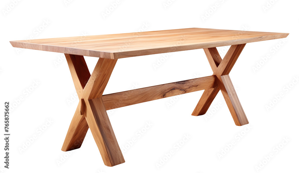 Wooden table, cut out Wooden table, cut out