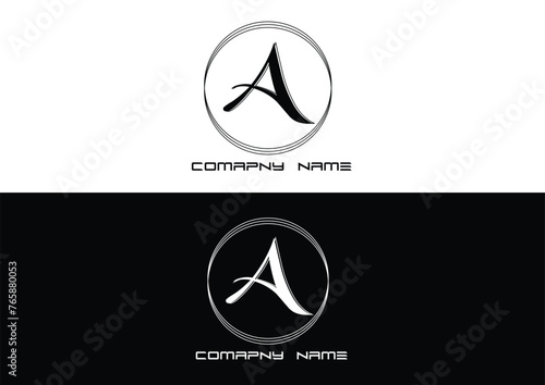A latter Logo for company.