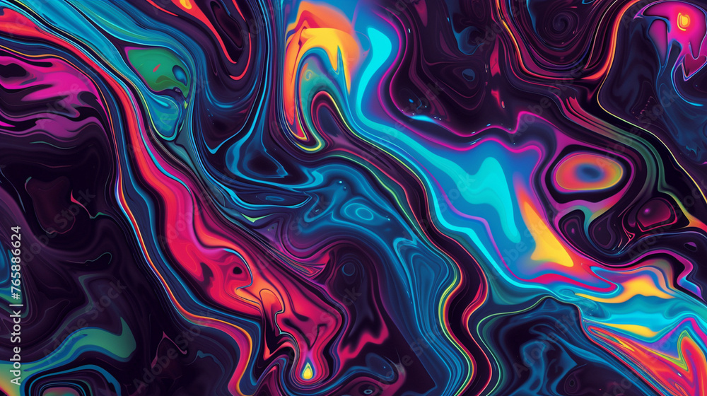 colorful wavy psychedelic abstract background colorful wavy psychedelic abstract background