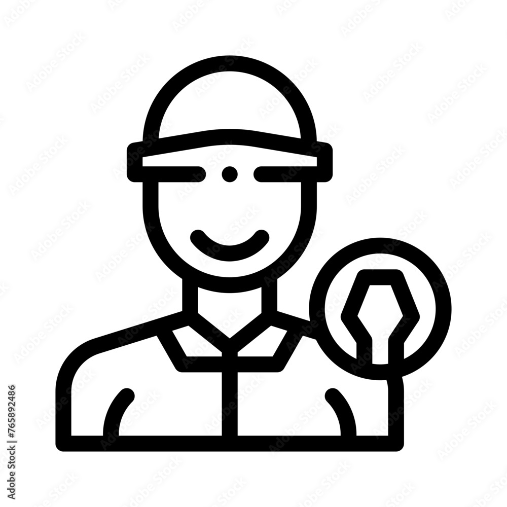 engineering line icon engineering line icon