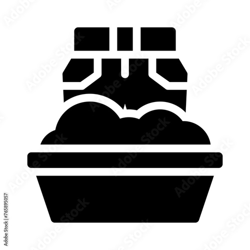 washbasin glyph icon