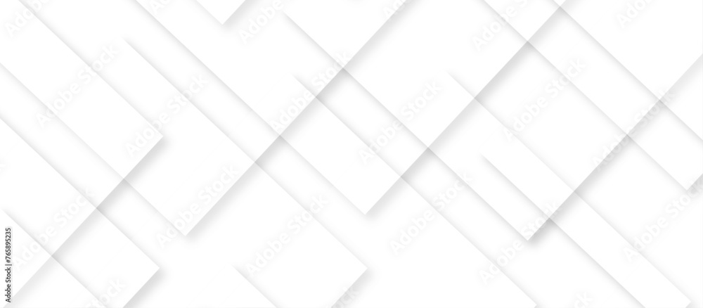 abstract white color square pattern on banner with shadow. white square shape with futuristic concept background. seamless technology concept layered geometric line triangle shapes background. abstract white color square pattern on banner with shadow. white square shape with futuristic concept background. seamless technology concept layered geometric line triangle shapes background.