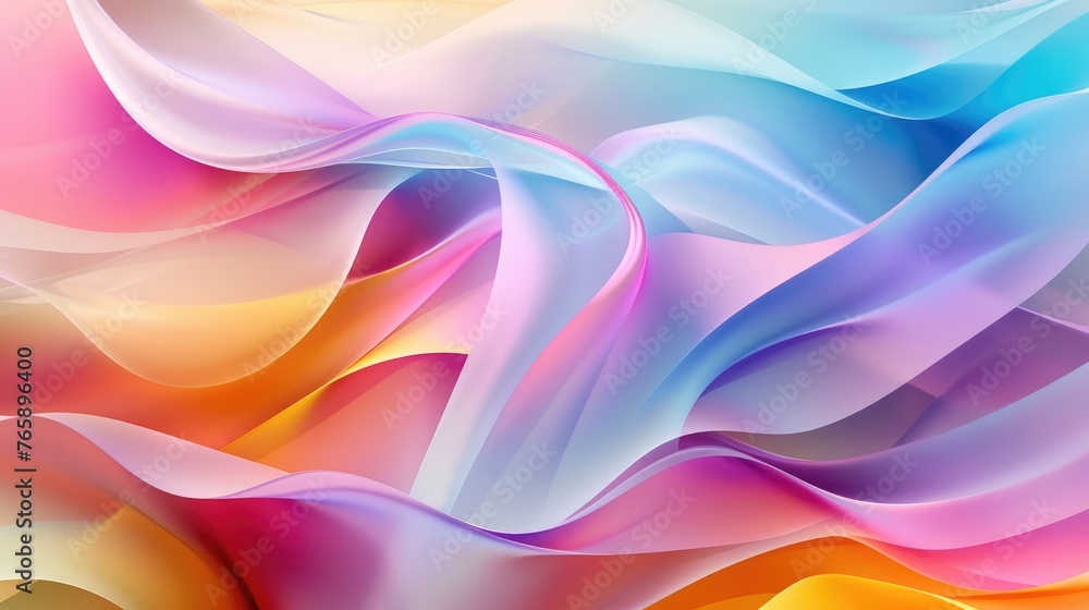 Fototapeta premium Vibrant and Colorful Graphic Design Artwork