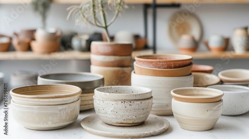 pots on the table