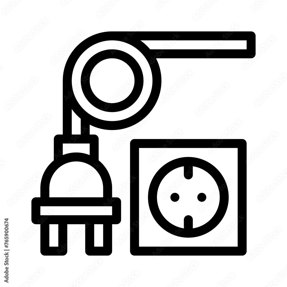 socket line icon