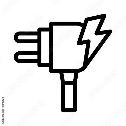adapter line icon